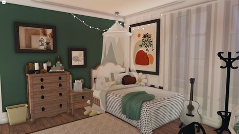 Bedroom Ideas Roblox Bloxburg, Bloxburg Green Room Ideas, Simplistic Bloxburg House, Vintage Bedroom Ideas Bloxburg, Christmas Bloxburg Bedroom Ideas, 4x4 Living Room Ideas Bloxburg, Roblox Bloxburg Entryway Ideas, Roblox Bedroom Ideas Bloxburg, 3x4 Bloxburg Bedroom