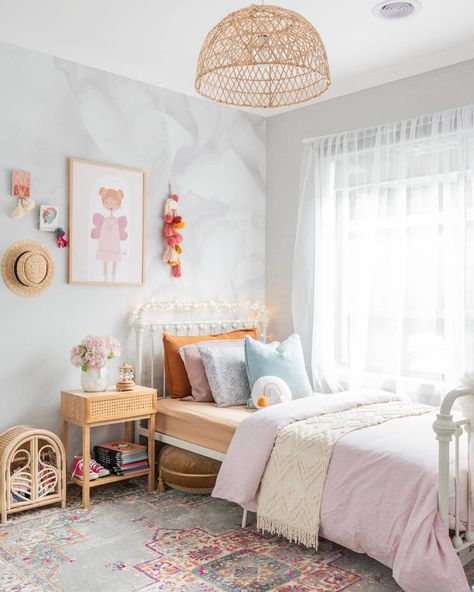 Big Girl Bedrooms, Big Kids Room, Toddler Girl Room, Kids Bedroom Inspiration, Girly Room, Toddler Rooms, Toddler Bedrooms, Girl Bedroom Decor, Big Girl Rooms