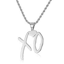 Xo The Weeknd, Xo Necklace, Rapper Jewelry, The Weeknd, Rope Chain, Necklace Pendant, Hip Hop, Shoe Jewelry, Jewelry Necklaces