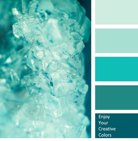 COLOR PALETTE #0184 - Million Shade Cold Color Palette, Eladrin Elf, Bead Color Combos, Ocean Color Palette, Red Ninja, The Glass Menagerie, Colors Party, Aquamarine Color, Elf Druid