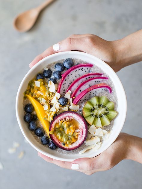 The Healthy Hour - Tropical Coconut Chia Seed Pudding Recipe Tropical Parfait, Coconut Chia Seed, Coconut Chia Seed Pudding, Chia Puddings, Chia Seed Pudding Recipe, Chia Seed Recipes Pudding, Coconut Chia Pudding, Coconut Chia, Chia Seed Pudding