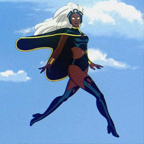 x-men '97 icon. xmen. marvel animation. storm. Storm X Men 97, X Men 97 Storm, Storm Xmen 97, Storm Xmen, Marvel Nova, Marvel Ladies, Lightning Powers, Storm Marvel, Ororo Munroe