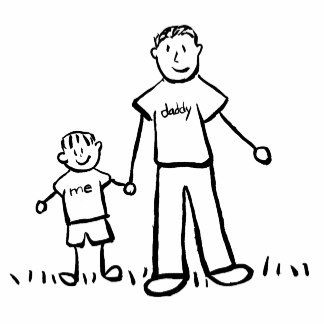 Daddy & Me (Father and Son Drawing) - Line Art Drawing Illustration Father And Child Drawing, Father Drawing Easy, Father And Son Drawing, Father's Day Drawings, Poem To My Daughter, Father Son Tattoo, Dad Drawing, Drawing Family, Diy Father's Day Crafts