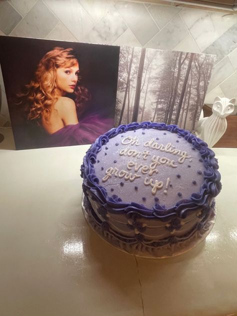 Cuz When Youre 15 Cake, Cake Ideas 19th Birthday, Speak Now Birthday Cake, Speak Now Cake, Birthday Cake 13, Taylor Swift Birthday Cake, Bolo Taylor Swift, Birthday Cake Quotes, 19th Birthday Cakes