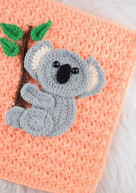 Applique For Beginners, Lion Applique, Tiger Applique, Crochet Parrot, Crochet Hippo, Crochet Sloth, Crochet Applique Patterns Free, Elephant Applique, Crochet Monkey