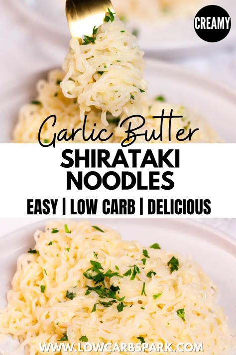 Garlic Butter Shirataki Noodles, Recipes With Shirataki Noodles, How To Cook Shirataki Noodles, Pasta Zero Recipes Shirataki Noodles, Tofu Shirataki Noodles Recipes, Konjac Noodle Recipes, Shitaki Noodles Recipes Easy, Shirataki Noodle Recipes Keto, Keto Noodles Low Carb