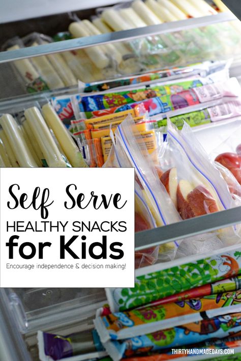 Healthy Snack Drawer, Snacks For Kids, Self Serve, Summer Snacks, Toddler Snacks, After School Snacks, School Snacks, Healthy Snacks For Kids, Lunch Snacks