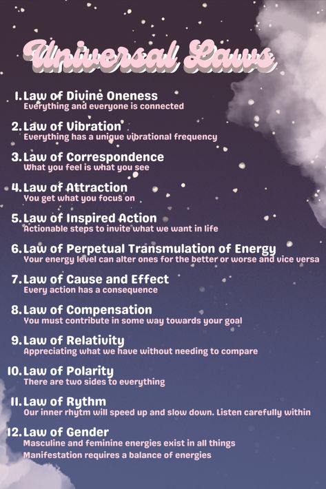 Laws Of Harmony, Rules Of The Universe, Check From The Universe, Natural Laws Of The Universe, Spiritual Dimensions Universe, Signs Of The Universe, Source Energy Universe, 12 Laws Of The Universe Explained, Connecting With Universe