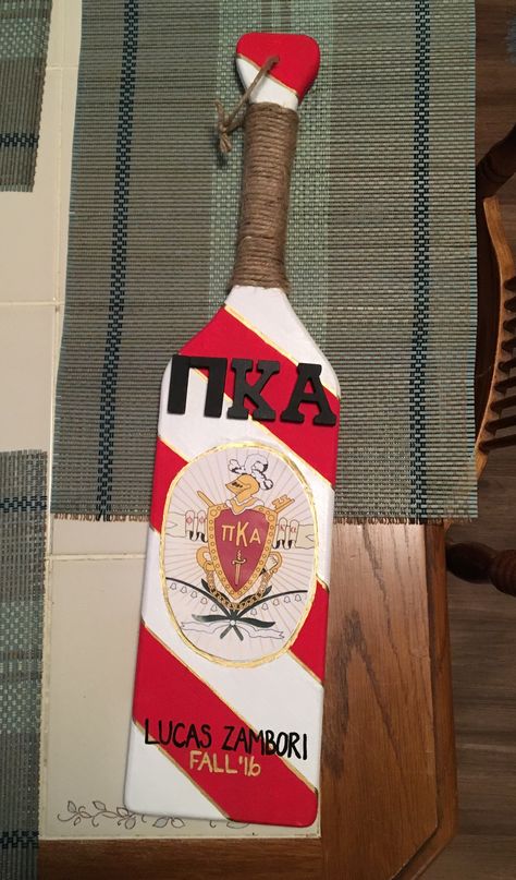 pike paddle Frat Paddle Ideas, Frat Paddles, Fraternity Paddles, Paddle Ideas, Wooden Paddle, Paddles, Fraternity, Sorority, Quick Saves