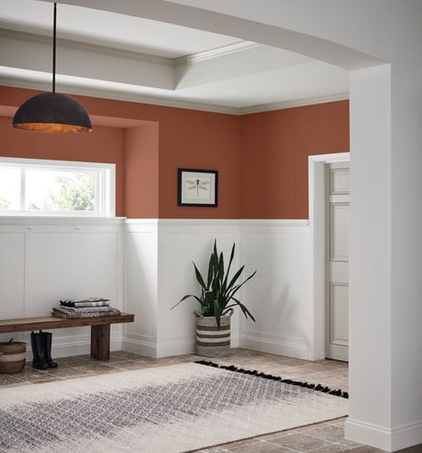 Fall 2020 Color Trends Wall Paint Color Schemes, Interior Wall Paint, House Decorations, Wall Paint Colors, Style Deco, Entryway Furniture, Paint Colors For Home, Room Paint, Benjamin Moore