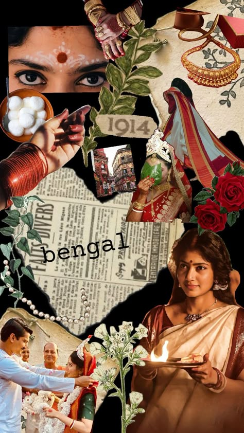 #BeautifulBengal #Bengal #RedLove ..... For my dear friend.... Love for Bengal And a little myself in there😃 Telangana Aesthetic, West Bengal Aesthetic, West Bengal Culture, Bengali Culture Aesthetic, Bengal Aesthetic, Bengali Art Culture, Bengali Dress, Bole Chudiyan, Bengali Fashion