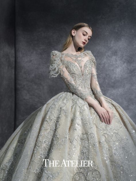 Fall 2022 – victorian poetry bridal collection - Wedding Style Magazine The Atelier Couture, Heaven Gaia, Victorian Poetry, Fluffy Wedding Dress, Blue Wedding Gowns, Queen Wedding Dress, Fluffy Dress, Gowns Vintage, Princess Bridal