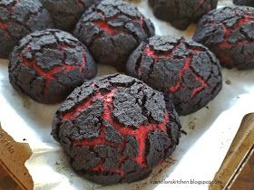 Castellon's Kitchen: Brimstone Bread Brimstone Bread, October Foods, Spooky Picnic, Gothic Picnic, Dnd Food, Bardic Inspiration, Black Food Coloring, Fantasy Party, Fantasy Food