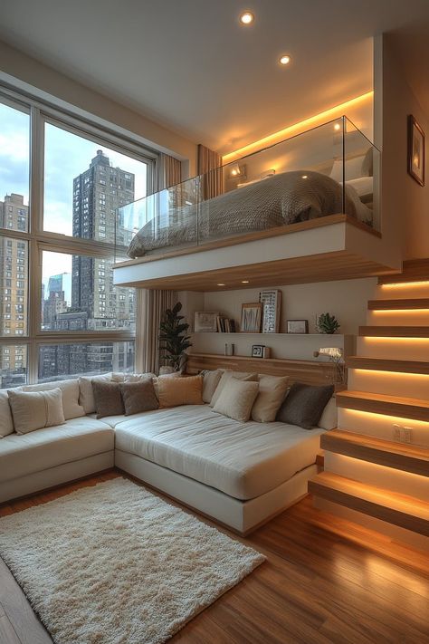 Beige Aesthetic Apartment, Nyc Small Apartment, Aesthetic Apartment Ideas, Cute Apartment Aesthetic, New Apartment Ideas, Homey Apartment, Beige Apartment, Korean Apartment Interior, Comfy Apartment