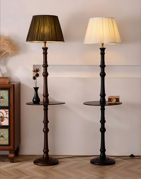 Brighten your surroundings with the Moonshine Floor Lamp, a blend of sleek modernity and elegance. Its distinctive design brings a refined touch to any room, making it ideal for setting the perfect mood in your home or office. Should you have any inquiries about our products, feel free to reach out, and we'll respond within a day.   Product Size: Length 17.7 inches x Height 64.2 inches or Length 45 cm x Height 163 cm  Details: Crafted from wood, fabric, and metal, this lamp accommodates an LED or Edison bulb with an E26 or E27 base. Standing Lamps, Retro Table, Wood Floor Lamp, Murano Chandelier, Wooden Poles, White Lamp Shade, White Floor Lamp, Floor Standing Lamps, Bulb Light