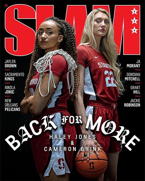 Celebrating the W Legends of the Past, Present and Future | WSLAM Stanford Basketball, Haley Jones, Stanford Womens Basketball, Caitlyn Clark, Cameron Brink, Basketball Posters, Caitlin Clark, Jackie Robinson, High School Sports