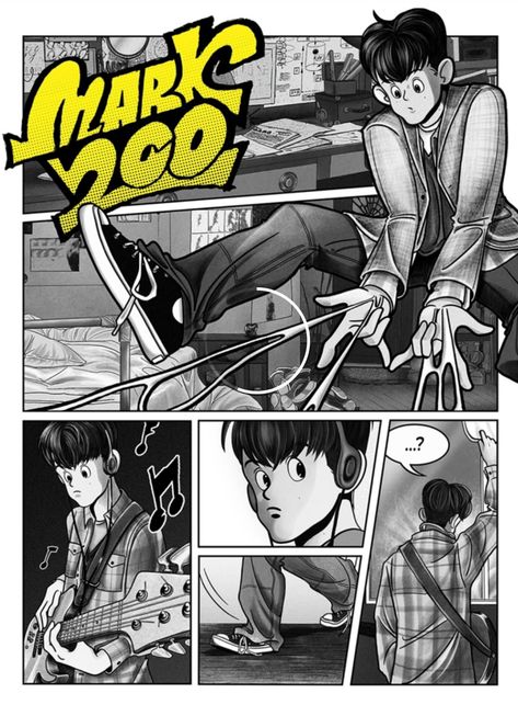 nct mark 200 Comic Panel, Nct Mark, Mark Nct, Kpop Posters, Brown Aesthetic, Mark Lee, Nct 127, Nct Dream, Boy Groups