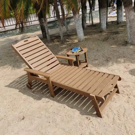 Waterproof All Weather Wooden Beach Chair Sun Bed Chaise Lounge Pool Bed Outdoor Sunbed Sun Lounger - Buy Sun Lounger,Beach Chair,Chaise Lounge Product on Alibaba.com Outdoor Sunbed, Wooden Beach Chairs, Sun Beds, Lounge Pool, Chair Chaise, Pool Bed, Wooden Pool, Sun Bed, Rattan Lounge Chair