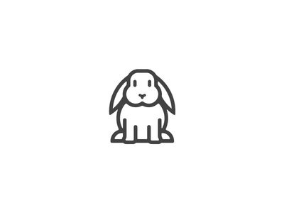 Complete bunny. Bunny Outline Tattoo, Rabbit And Turtle, Hase Tattoos, Logos Design Ideas, Logo Animal, Bunny Tattoos, Rabbit Tattoos, National Animal, Bunny Drawing