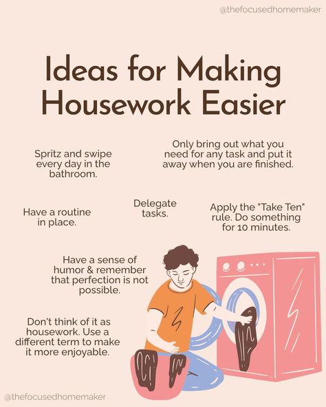 Happy Homemaking, Household Cleaning Tips, Amazon Storefront, Household Chores, Cleaning Checklist, Cleaning Schedule, Mental And Emotional Health, House Cleaning Tips, Cleaning Organizing