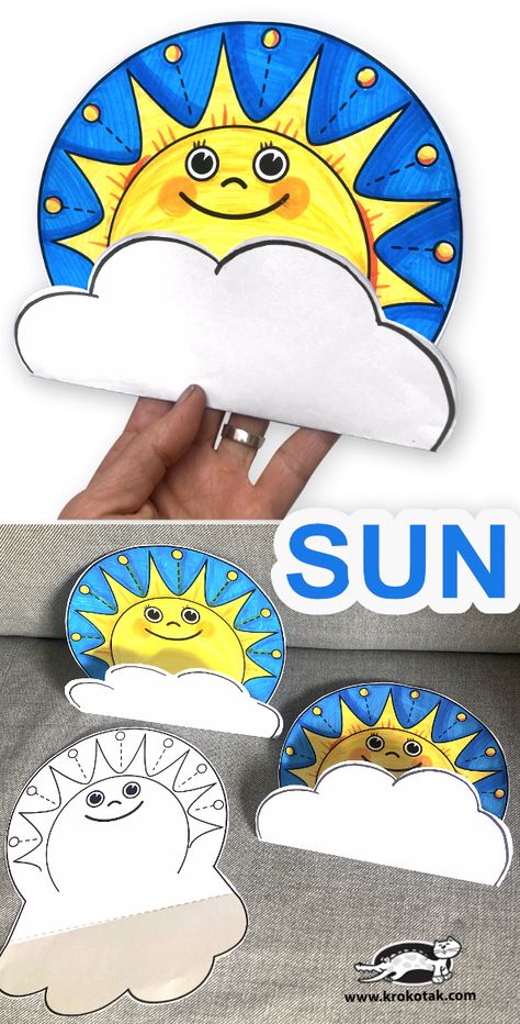 SUN The Sun Activities For Kids, Sun Activities For Toddlers, Sun Activities For Kids, Sun Crafts For Preschoolers, Sun Craft, Sun Template, Craft Spring, September School, Space Crafts For Kids