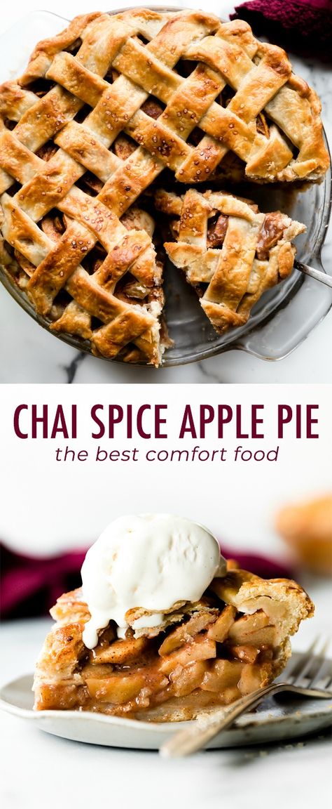 Chai Spice Recipe, Deep Dish Apple Pie, You Won, Apple Pie Recipe Homemade, Chai Spices, Spiced Chai, Homemade Apple Pie, Best Apple Pie, Pie Flavors