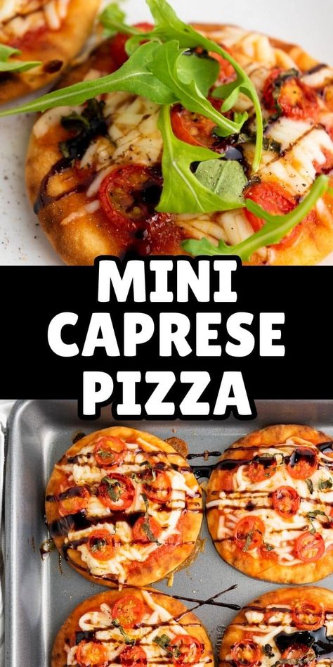 Dinner For 1, Caprese Pizza, Comfort Pasta Dishes, Light Dinner Recipes, Pizza Appetizers, Food Recipes Dinner, Breaking The Rules, Dinner Desserts, Classic Italian Dishes