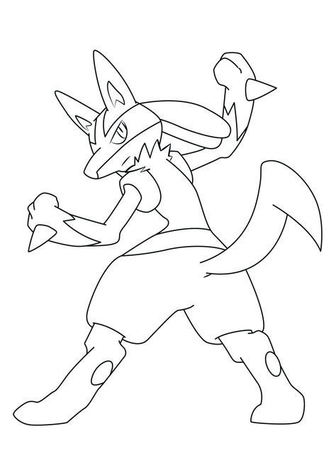 Pokemon Coloring Sheets, Mega Lucario, Pikachu Coloring Page, Pokémon Diamond And Pearl, Baby Pokemon, Lucario Pokemon, Pokemon Sketch, Pokemon Poster, Naruto Sketch Drawing