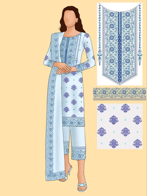 Block Printing Ideas Design Dress, Kurti Illustration, Gothic History, Life Is Boring, Digital Kurti, Bride Fashion Illustration, Textile Pattern Design Fashion, Kurta Pattern, My Life Is Boring