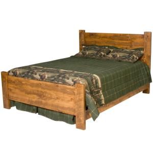 Barnwood Bed, Rustic Country Furniture, Barnwood Headboard, Diy Wood Headboard, Log Bed, Rustic Bedroom Furniture, Best Leather Sofa, Cabin Bedroom, Barnwood Furniture