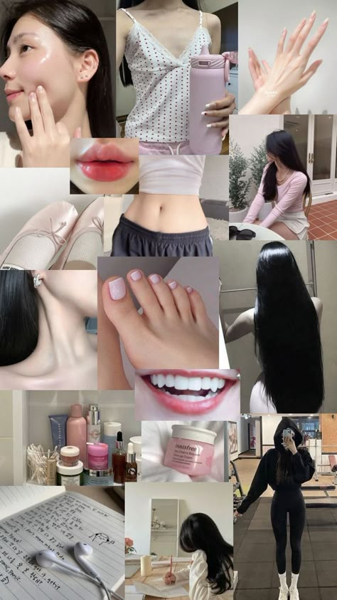 Korean Aesthetic Vision Board, After Work Aesthetic, Korean Vision Board, Korean Glow Up, Glow Up Aesthetic Pictures, Glow Up Aesthetic Pics, Korean Girl Wallpaper, Girly Motivation, Good Wallpapers