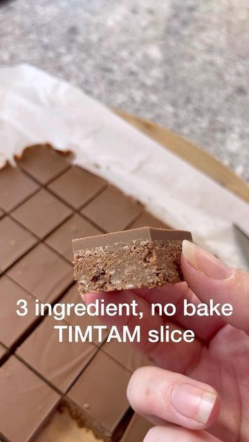 Tim Tam Slice, No Bake Slices, Xmas Desserts, Work Women, Tim Tam, Slices Recipes, Melted Chocolate, Got To Be, Over The Top