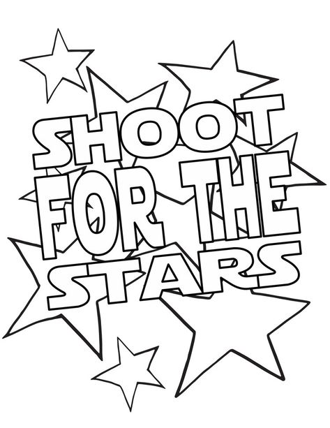 shoot for the stars on stars.stevie doodles Free Coloring Page   #kidscoloring #kidsprintable#kidscoloringpage Hollywood Coloring Pages, Planets Coloring, Series Journal, Planet Coloring Pages, Emotional Literacy, Stars Classroom, Free Coloring Pages For Kids, Shoot For The Stars, Dance Camp