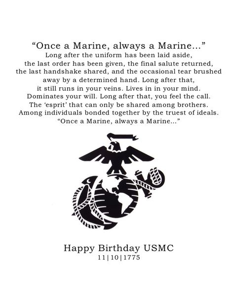 Marine Birthday, Marines Birthday Party Ideas, Marines Birthday, Marine Corps Wallpaper, Marine Corps Birthday Quotes, Marine Corps Tattoo, Happy Birthday Marine, Happy Birthday Marine Corps, Marine Corps Drawings