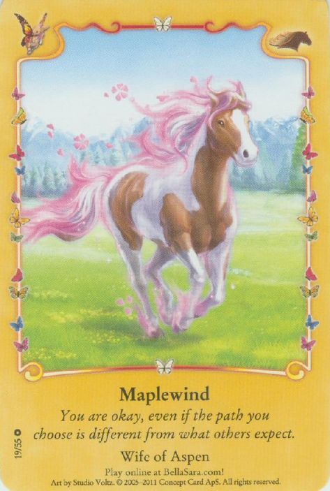 Bella Sara, Magical Horses, Horse Cards, Unicorn Card, Last Unicorn, Fantasy Horses, The Last Unicorn, Ethereal Art, Nature Girl