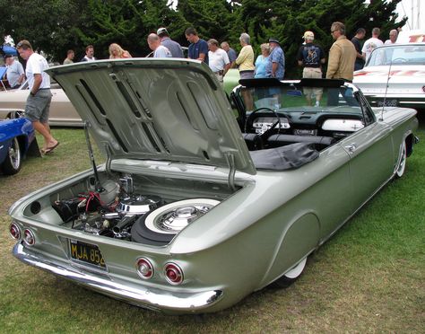 1964 Chevy Corvair Convertible - Sweet!! | Flickr - Photo Sharing! Custom Old School Car, 1961 Chevy Impala Lowrider, 1963 Chevy Impala Lowrider, George Jetson, Corvair Convertible, Chevy Corvair, Low Riding, Impala 1964 Lowrider, Old American Cars