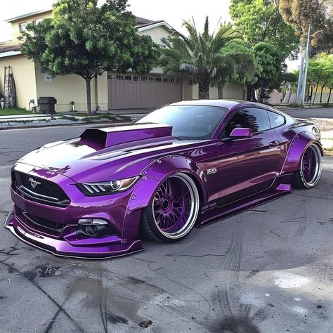 Purple Mustang, Purple Car, Pimped Out Cars, Mustang Cars, Love Car, Ford Motor, Amazing Cars, Beautiful Cars, Exotic Cars