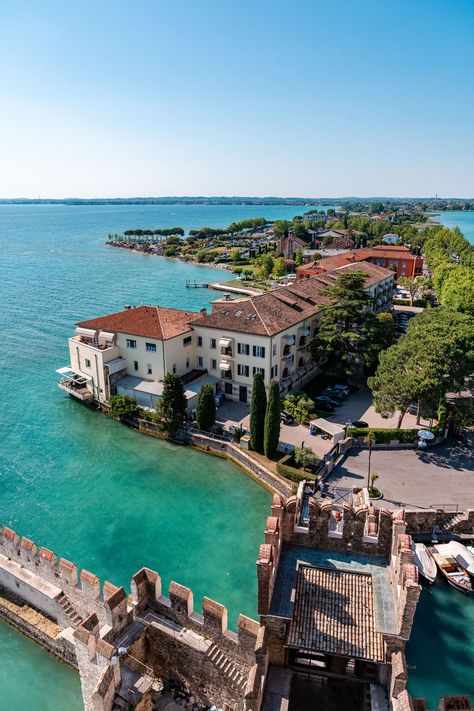 Limone Lake Garda, Sirmione Lake Garda, Sirmione Italy, Scenery Images, Italian Town, Lake Garda Italy, Lakeside Resort, Garda Italy, Breathtaking Scenery