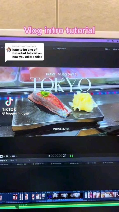 Learn how to create an engaging vlog intro that will grab your viewers' attention and keep them watching. Tutorial includes tips on writing a catchy hook, using eye-catching visuals, and adding a call to action. #vlog #vlogintro . #How_To_Edit_Youtube_Videos #Home_Youtube_Studio_Ideas #Vlog_Edit #Edit_Hacks Youtube Template Aesthetic, Vlog Editing, Thumbnail Tutorial, Vlog Intro, Vlog Tips, Youtube Video Editing, Youtube Thumbnail Design, Start Youtube Channel, Video Content Marketing