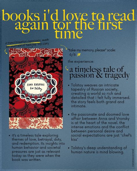 books i‘d love to read again for the first time ever wish you could erase your memory just to experience the thrill of reading your favorite books for the first time again? i know i have 🕯️ here are a few stories that left me in awe, made my heart race, and kept me turning pages late into the night. these are (a few of) the books I wish i could dive into with fresh eyes all over again. 🫶🏻 (i made like 20 slides of these, so if anyone’s interested in a part 2, speak now or forever be silen... This Time It’s Real Book, Best Ya Books Of All Time, Book Recommendations With Age Rating, Books To Read If You Like Twilight, A Short History Of Nearly Everything Book, Book Annotation Tips, Novels To Read, Unread Books, Best Novels