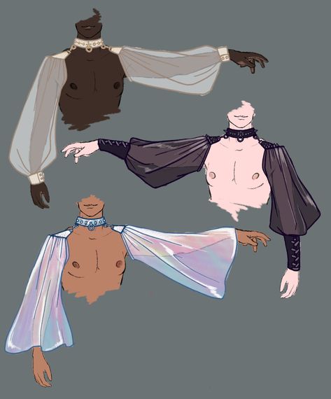 Fancy Man Character Design, Fancy Clothes Reference, Poofy Sleeves Drawing, Open Brain Drawing, Character Art Outfits, Fancy Outfits Drawing, Fancy Shirt For Men, Fancy Character Design, Fancy Dress Drawing