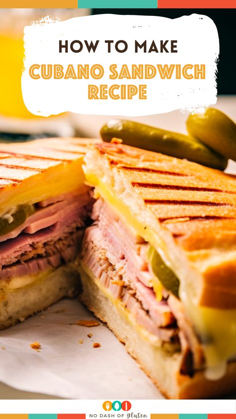 Cubano Sandwiches, How To Make Cuban Sandwich, Authentic Cuban Sandwich, Cuban Roasted Pork Sandwiches, Cuban Appetizers, Cuban Pork Sandwich, Cuban Sandwhich, Garlic Butter Spread, Cubano Sandwich