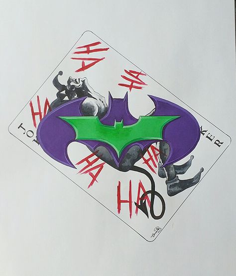 Joker card Batman Symbols Joker Card Batman, Joker Symbol Tattoo, Joker Card Drawing, Joker Drawing Easy, Batman Christmas Tree, Joker Symbol, Batman Symbol Tattoos, Batman Symbols, Joker Card Tattoo