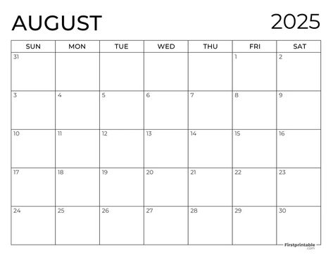 Planners Templates, Blank Monthly Calendar Template, Memorial Day Coloring Pages, Calendar Worksheets, Budget Calendar, July Calendar, Blank Monthly Calendar, August Calendar, September Calendar August 2025 Calendar, Life Planner Printables Free, Planners Templates, Printable Calendar Design, Free Blank Calendar, Life Planner Printables, Blank Monthly Calendar Template, Memorial Day Coloring Pages, July Calendar