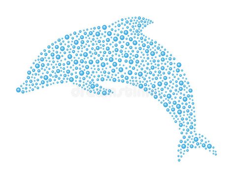 Abstract dolphin in blue design vector illustration Mandala Dotting, Dotted Drawings, Beach Drawing, Stippling Art, Christmas Card Art, Outline Art, Simple Illustration, Music Files, Sea Art