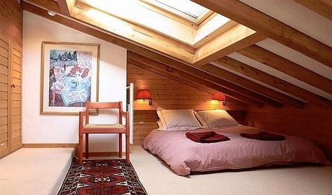 not loving the color but that's how low the slant goes in the bedroom Attic Bedroom Ideas Angled Ceilings, Low Ceiling Attic Bedroom, Low Ceiling Bedroom, Small Attic Bedroom, Small Attic Room, Slanted Walls, Unique Bedroom Design, Attic Bedroom Designs, Angled Ceilings