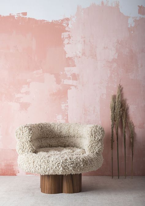 Reka Bentuk Bilik Tidur, Deco Rose, Pink Wall, History Design, American Design, Wall Paint, Diy Wall, 인테리어 디자인, Design Interior