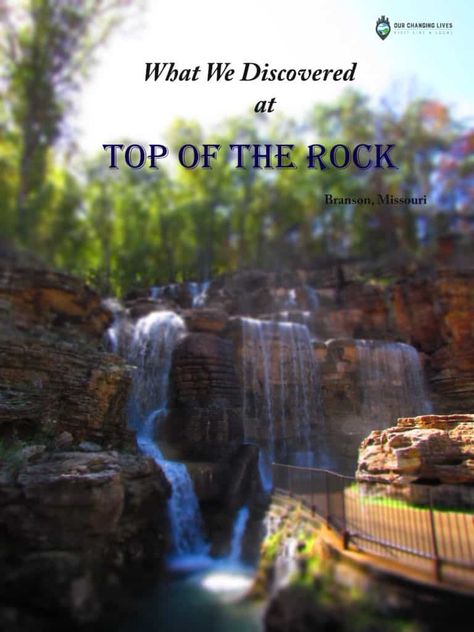 Top of the Rock-Branson Missouri-history museum-Ozarks Branson Missouri Vacation, Scared Of Flying, Branson Vacation, Missouri History, Ozarks Missouri, Changing Life, Eureka Springs Arkansas, Midwest Travel, Branson Missouri