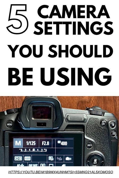 Learn 5 settings on your camera to help you be more efficient in your photography Dslr Camera For Beginners Photography Basics, Photography How To, Canon 4000d Photography Tips, Canon Camera Settings, Photography 101 Canon, Playground Photography, Beginner Photography Camera, Stock Photography Ideas, Focus Mode