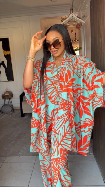 Bubu And Trouser Styles, Bubu Trouser And Top, Boubou Top And Trouser, Crepe Top Styles, Chiffon Kimono Outfit, Bubu Top And Trouser, 2 Pieces Trouser And Top, 2 Piece Silk Outfit, Two Pieces Trouser And Top